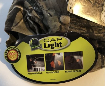 Real tree Cap light Panther Vision Led Light WTH Tags Large - Image 1 of 4