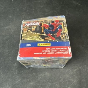 2014 Panini Marvel ULTIMATE SPIDER-MAN 50 Packs Sealed Sticker Album Wax Box - Bild 1 von 4