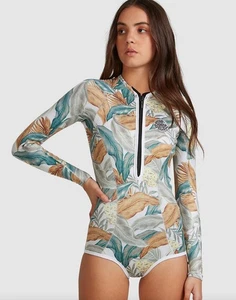 Rip Curl Womens 14 G Bomb SPRING HI CUT Wetsuit Springsuit WSP7LW Green Rrp $210 - Bild 1 von 5