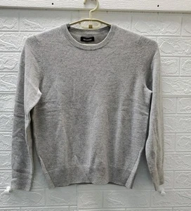 Neu Naadam The Original Kaschmir Rundhals Pullover Zement Größe Medium - Bild 1 von 7