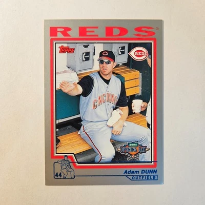 2004 Topps Opening Day Adam Dunn #76 Reds - Image 1 of 2
