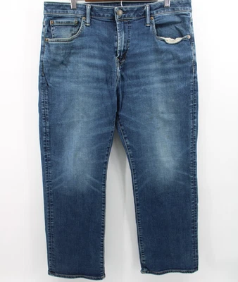 American Eagle Jeans Classic Boot Cut Mens 36x30 Mid Rise Medium Wash - Image 1 of 4