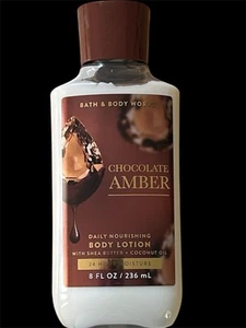 “CHOCOLATE AMBER” 8 Oz BODY LOTION. Bath & Body Works. SHIPS FREE!! - Picture 1 of 1