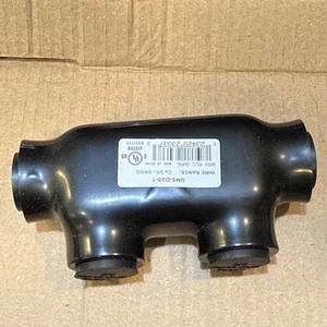 Black Insulated Connector3/0-6 Gauge Wire Connectors Aluminum to Copper7/32 - Picture 1 of 3