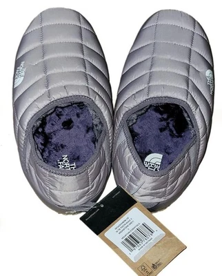 THE NORTH FACE Mujer 11 THERMOBALL TRACCIÓN MULA V ZAPATILLAS Tacón Plegable Gris Foto 1 de 4