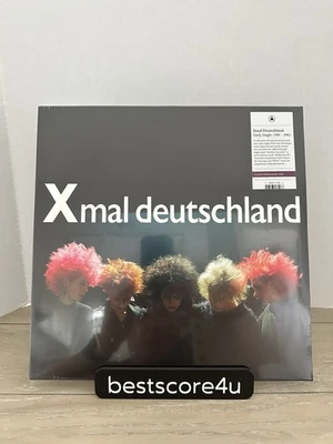 Xmal Deutschland EARLY SINGLES (1981-1982) New Limited Colored Vinyl Record LP - Image 1 of 3