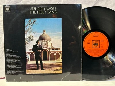JOHNNY CASH The Holy Land  1969 CBS Import  NM! - Image 1 of 2