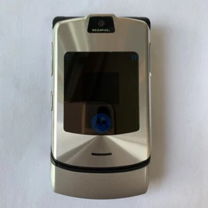 Unlocked Motorola Razr V3i Flip 2G GSM Bluetooth MP3 Quad Band Mobile Cell Phone - Picture 1 of 22