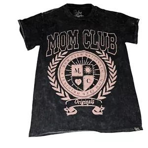 Mom Club Small Stone Washed T-Shirt Sly fox Threads - Picture 1 of 3