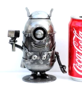 Minion Recycled metal model, Cool gift for mom, Cool Labor day gift for her - Picture 1 of 9