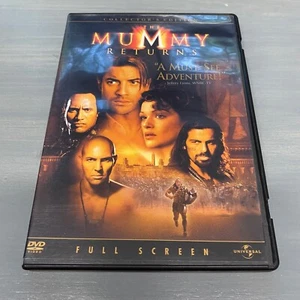 The Mummy Returns (DVD, 2001) Full Screen Collectors Edition Brandon Fraser - Foto 1 di 2
