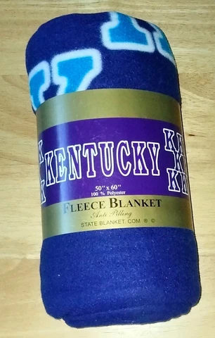 KENTUCKY Wildcats Fleece Blanket Cover