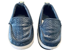 First Steps Fisherman Navy Blue Boys' Shoes Baby Size 3 Infant 6-9 months, EUC - Picture 1 of 6