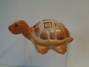 Tortuga de vidrio de chocolate Fenton 2005 pintada a mano firmada por artista 100 aniversario - Imagen 1 de 6