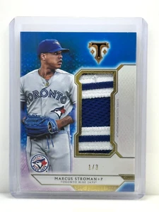 2018 Topps Game Worn Jumbo Patch Marcus Stroman Toronto Blue Jays MLB 1/3 - Picture 1 of 6