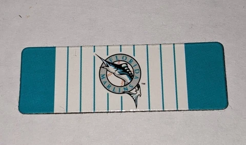 MLB Florida Marlins standing board fridge magnet Vintage RARE HTF EUC Old Cover