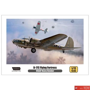 Wolfpack 1/72 B-17C Flying Fortress USAAF Heavy Bomber Premium Model Kit WP17212 - Picture 1 of 9