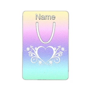 Herz Lesezeichen mit Namen | personalisiert | Einschulungsgeschenk - Bild 1 von 6