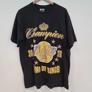 Los Angeles 2020 Champion King Of Rings LABRON MENS XL T-SHIRT - Picture 1 of 9