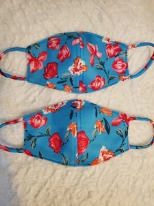 2 Floral Face Mask - Picture 1 of 1