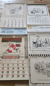 Old  Advertising Calendars, 5 Cowtails, The Back 40, Cowpoke 1977, 79, 89, 92,94 - Picture 1 of 6