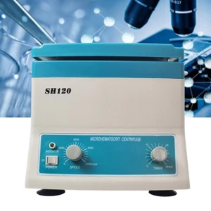 110V SH-120 Microhematocrit Electric Medical Lab High Speed Centrifuge - Picture 1 of 24
