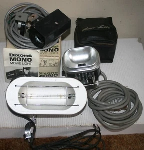 Vintage Dixons Mono / Acme-Lite / Unbranded Movie / Cine Light - Job Lot Spares - Picture 1 of 9