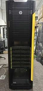 HPE 3PAR StoreServ 7400 2-Node 96 Drive 57.6TB SAN System 42U Rack PDU 5x M6710 - Picture 1 of 22