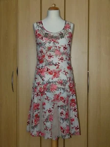 Biba Kleid, Stickerei, Steine, Gr. 42 bis 46 dehnbar - Bild 1 von 4