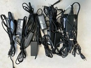 LOT 10 Dell Laptop AC Charger Adapter 65W Latest Style Genuine 19.5V 7.4MM - Picture 1 of 4