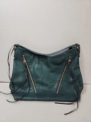 Bolsa de mão URBAN EXPRESSIONS verde hobo couro vegano - Imagem 1 de 4