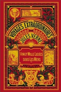 PLAQUE MÉTAL  jules verne 30 X 20 CM - Imagen 1 de 4