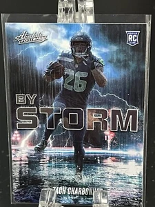 ZACH CHARBONNET---2023 ABSOLUTE----BY STORM---ROOKIE---SEAHAWKS--FREE SHIPPING - Picture 1 of 2