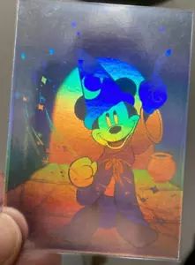 Mickey Mouse Fantasia 1991 Impel Disney doppelseitige Hologrammkarte - Bild 1 von 2
