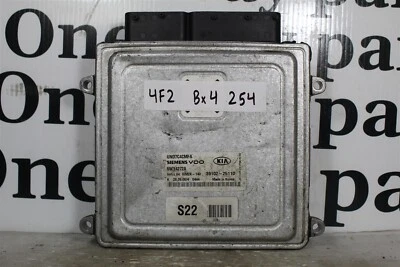 3910225110 Unidad de control del motor Kia Rondo 2007-2008 2,4 L módulo ECU 4F2 254 B4 Foto 1 de 4