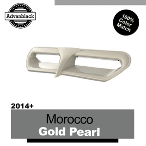 Marruecos Oro Perla Ala de Murciélago LED Ventilación Borde Inserto Se Adapta a Harley Street/Electra Ultra - Imagen 1 de 7