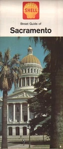 1963 Shell Road Map: Sacramento NOS - Picture 1 of 1