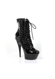 Ellie Shoes 609-MILLA 6 Inch Heel Ankle Boots With Inner Zipper - Picture 1 of 2