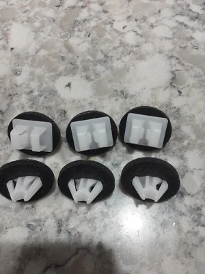 ¡6 CLIPS DE EXTENSIÓN LATERAL PARA PARACHOQUES!  ¡Se adapta a Lincoln Aviator y Ford Escape! W719957-S300 Foto 1 de 2