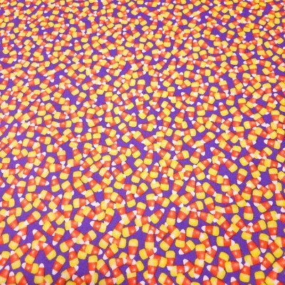 Trucos y golosinas por Phyllis Dobbs Acolchado Tesoros Halloween Caramelo Maíz Foto 1 de 3