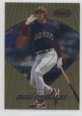 1996 Bowman's Best Juan Gonzalez #58 - Image 1 of 2