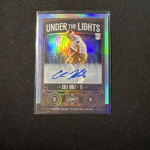 2020 Legacy Football Cole Kmet Rookie Auto Silver Under The Lights MS#110 - Bild 1 von 2
