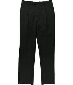 Jones New York Mens Solid Dress Pants Slacks, Black, 37W x UnfinishedL - Picture 1 of 2