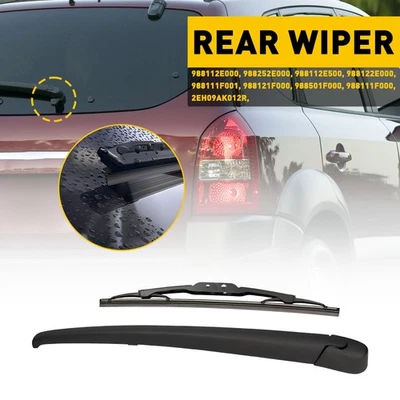 Rear Wiper Arm & Blade & Cap For Hyundai Tucson 2005 2006 2007 2008 2009 AAA - Image 1 of 4