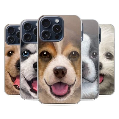 FUNDA TRASERA OFICIAL VINCENT HIE CARA GRANDE CACHORROS PARA TELÉFONOS APPLE iPHONE Foto 1 de 4