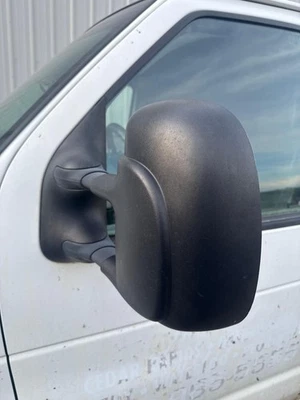 2009 - 2014 FORD E250 DRIVER DOOR MIRROR *DUAL ARM* TOW MIRROR* OEM 9C2Z17683CA - Image 1 of 2