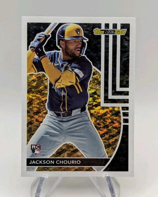 Jackson Chourio 2024 Topps Update Baseball Black Gold Insert RC #BG-25 Brewers - Image 1 of 2