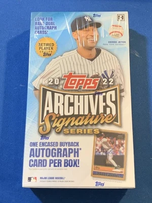 2022 Topps Archives Signature Series Box Sealed - Image 1 of 4