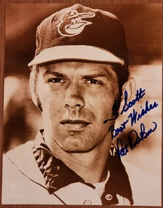 Pat Dobson Auto Baltimore Orioles Tigers Yankees Indianer Baseball 8 x 10 Foto JSA - Bild 1 von 9