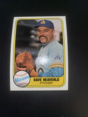 1981 Fleer Seattle Mariners You Pick The Player Card - Image 1 of 4